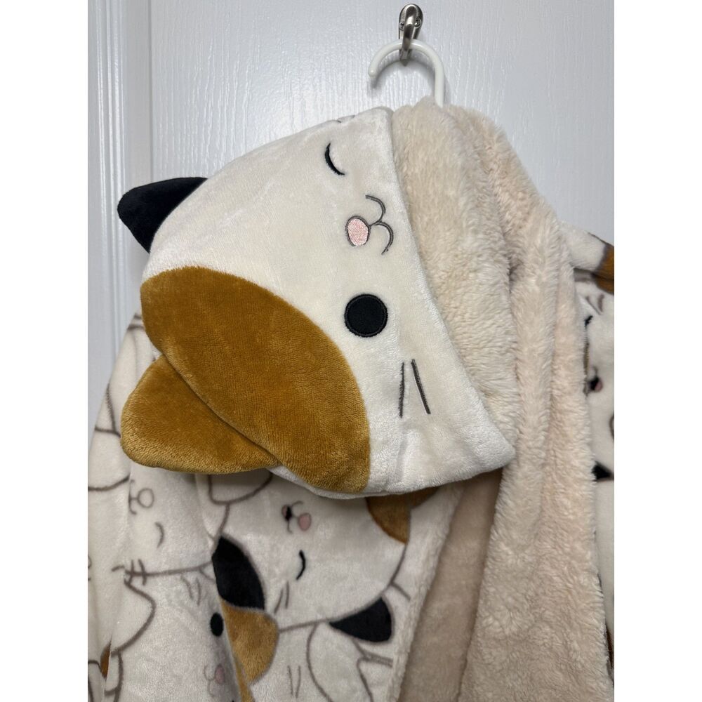 Squishmallows Cat Hooded Wearable Blanket Throw